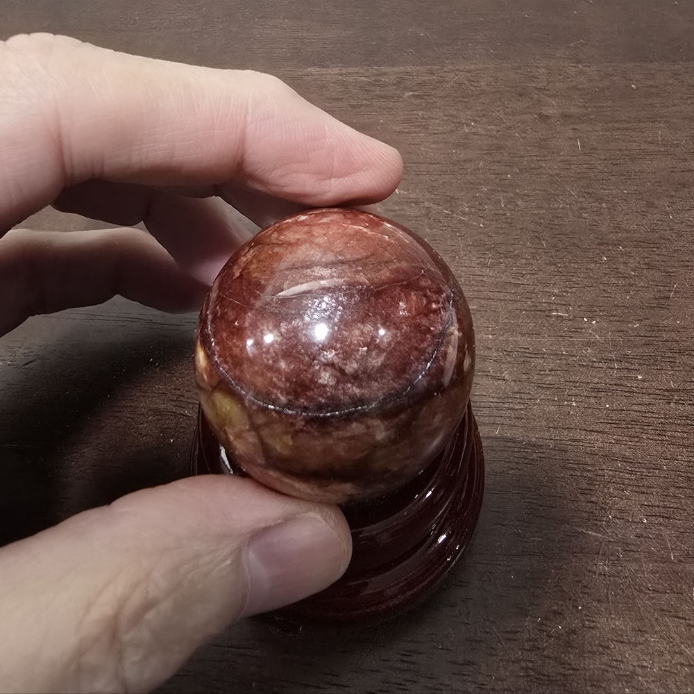 Red Amazonite (aka: Ferruginous Microcline)